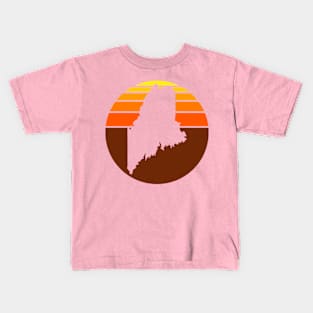 New Maine News Official Logo Kids T-Shirt